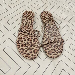 TKEES Cheetah Sandals